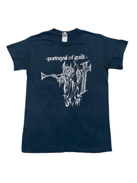 Other Designers Band Tees - Portrayal Of Guilt Hardcore Metal Band Shirt