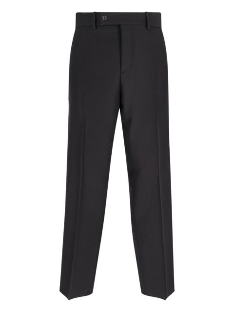FENDI WOOL BLEND PANTS