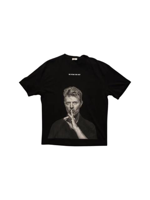 ih nom uh nit David Bowie shh whisper silence tee