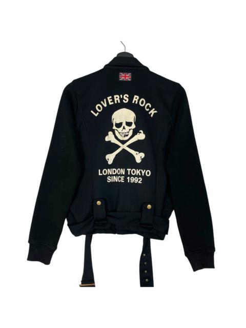 Other Designers Japanese Brand - Vintage Super Lovers Japan Double Collar Skull Big Logo
