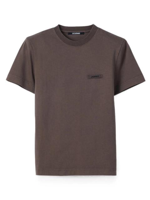 JACQUEMUS Jacquemus Women Le T-Shirt Gros Grain In Cotton