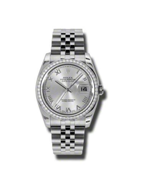 ROLEX Rolex Oyster Perpetual Datejust 36 Silver Dial Stainless Steel Jubilee Bracelet Automatic Ladies Wat