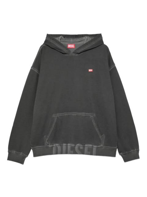 Diesel Diesel Men Hoodie With Embroidered Logo