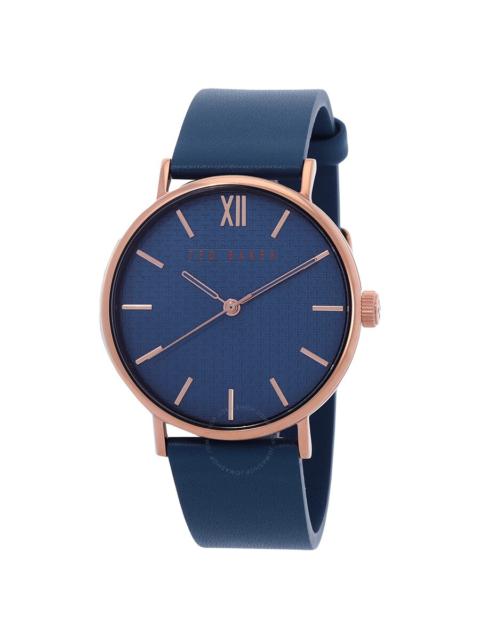 Ted Baker - Ted Baker Phylipa Quartz Blue Dial Men's Watch BKPPGS004
