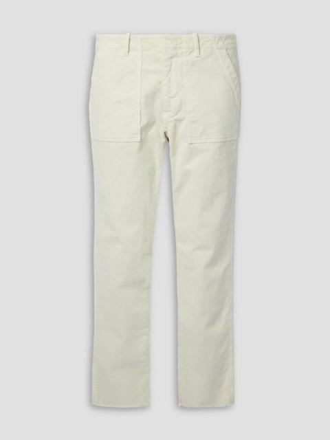 NILI LOTAN Jenna cropped cotton-blend corduroy slim-leg pants