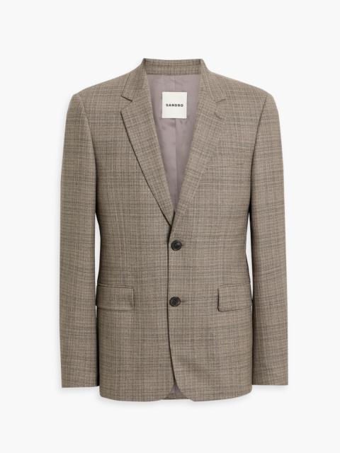 Sandro Wool-blend tweed blazer