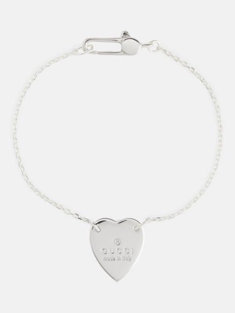 GUCCI Sterling silver chain bracelet