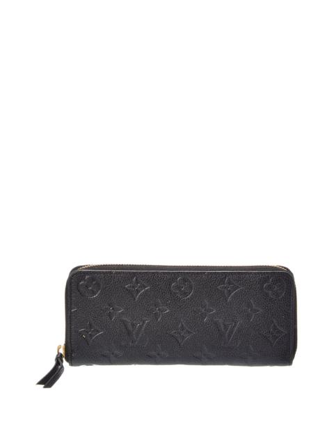 Louis Vuitton Louis Vuitton Black Monogram Empreinte Clemence Wallet (Authentic Pre-Loved)