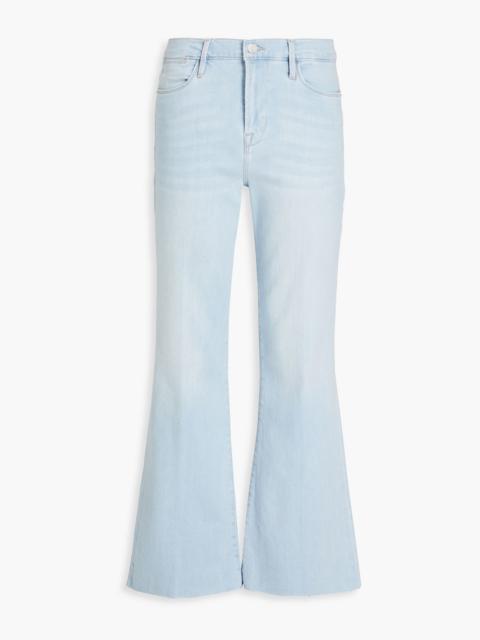 FRAME Le Easy Flare high-rise flared jeans