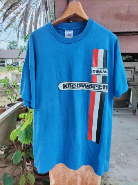 Other Designers Vintage 90s Oasis Knebworth Single Stitch tour tees band