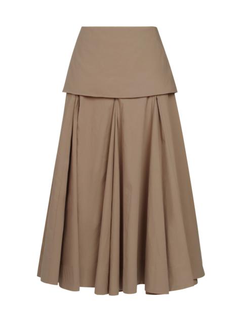 RACHEL COMEY Heni Cotton Skirt khaki