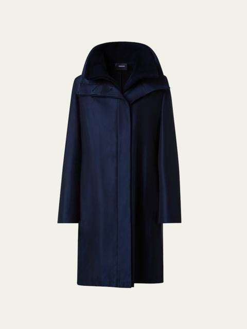 AKRIS Storm System Double-Breasted Coat