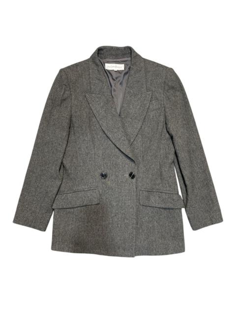 SAINT LAURENT Vintage YSL Yves Saint Lauren Double Breast Blazer
