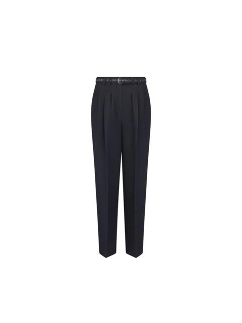 Dior Dior Wool And Silk Pants Women