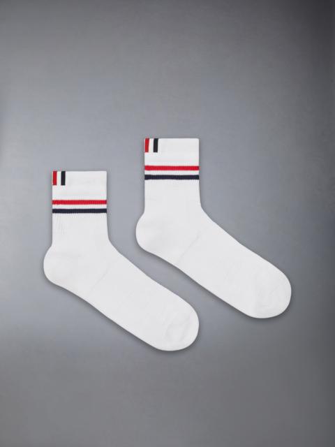 Thom Browne RWB STRIPE ATHLETIC ANKLE SOCKS