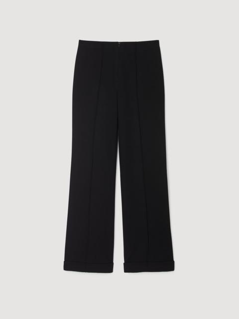 Sandro STRAIGHT-LEG TROUSERS