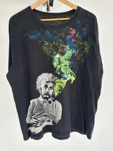 Other Designers Other - Albert Einstein Smoke Fronthit Black Tee