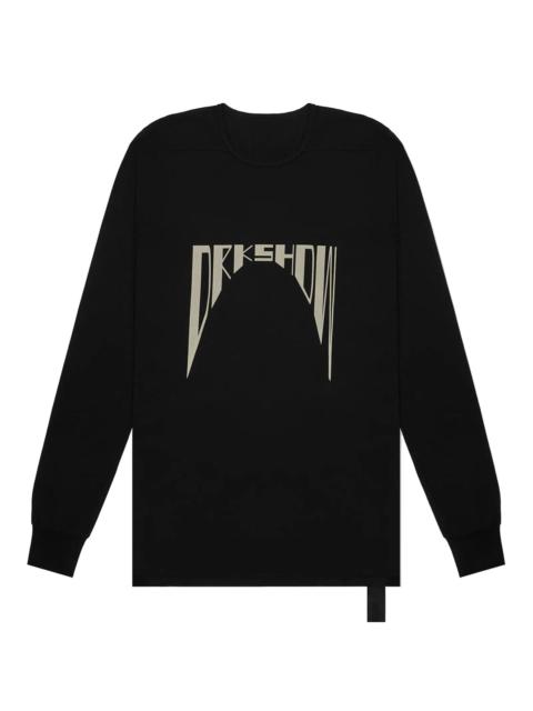 Rick Owens DRKSHDW LEVEL LONG SLEEVE T-SHIRT (BLACK/PEARL)