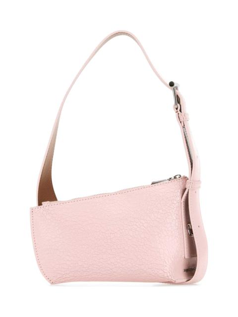 Alexander McQueen Pink Leather Sling T-bar Crossbody Bag