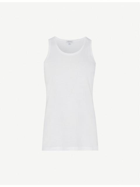 Sunspel Q14 cellular cotton t-shirt