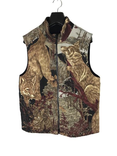 Other Designers Designer - ARGENT FOX OVERPRINT FOREST REVERSIBLE VEST