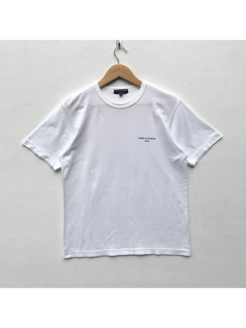 Comme Des Garcons Homme Shirt Spellout Comme Des Garcons