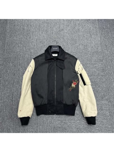 SAINT LAURENT SLP embroidery jacket F34