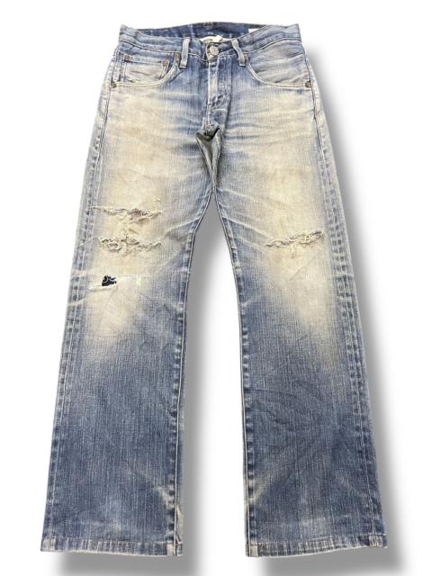 Levi's Vintage Japan Levis 505 Destroyed Distressed Denim