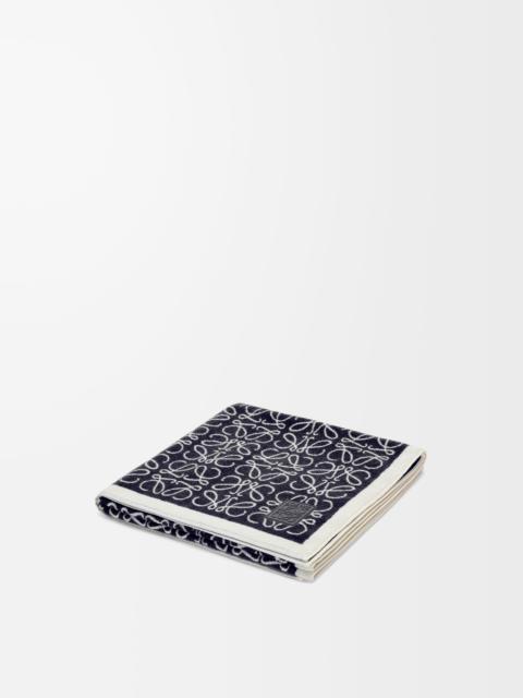 Loewe Anagram towel in cotton