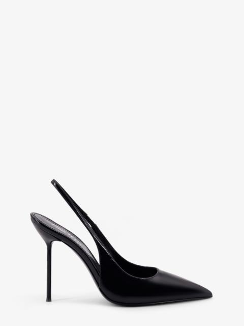 Paris Texas Lidia Patent Leather Slingback Decolleté