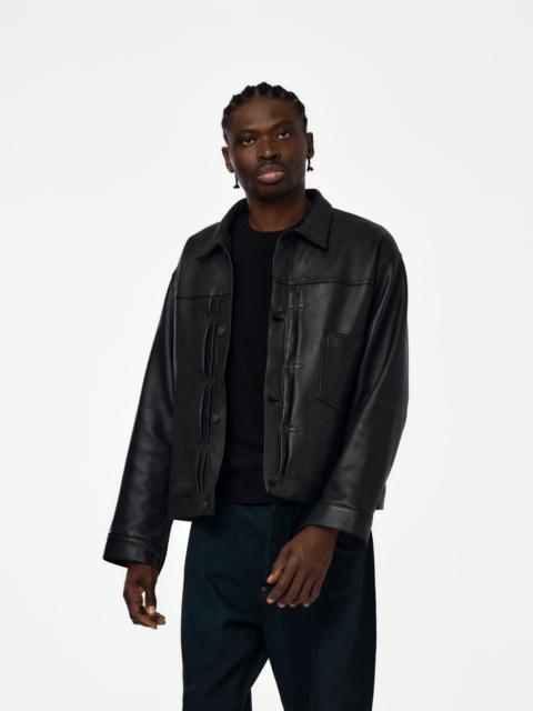 A.PRESSE A.PRESSE X UNION 1ST TYPE LEATHER JACKET (BLACK)