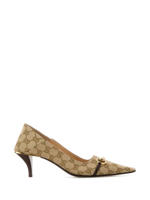 GUCCI Gucci Women Gg Fabric Vittoria Pumps
