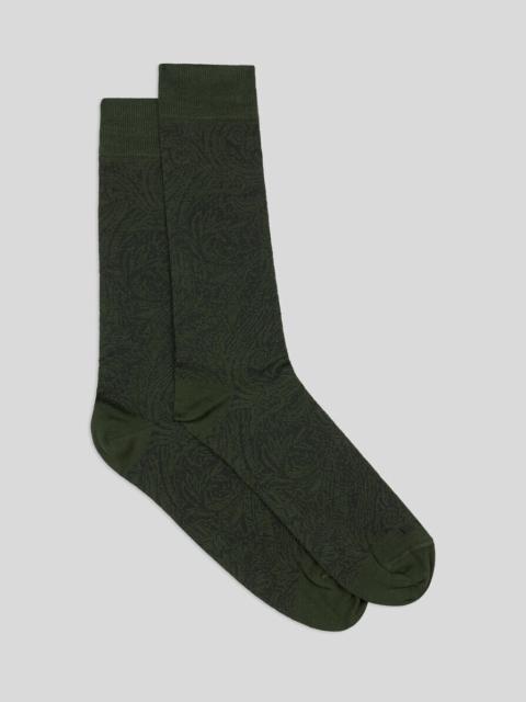 Etro PAISLEY COTTON JACQUARD SOCKS