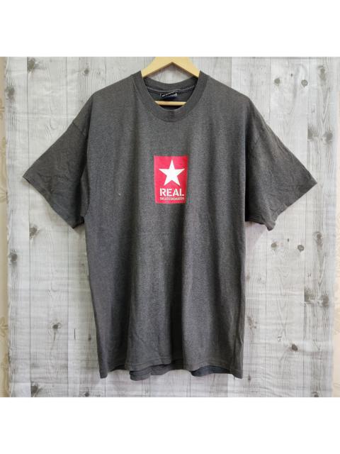 Other Designers Streetwear - Vintage Y2K USA Real Skateboards Iconic Logo Tees