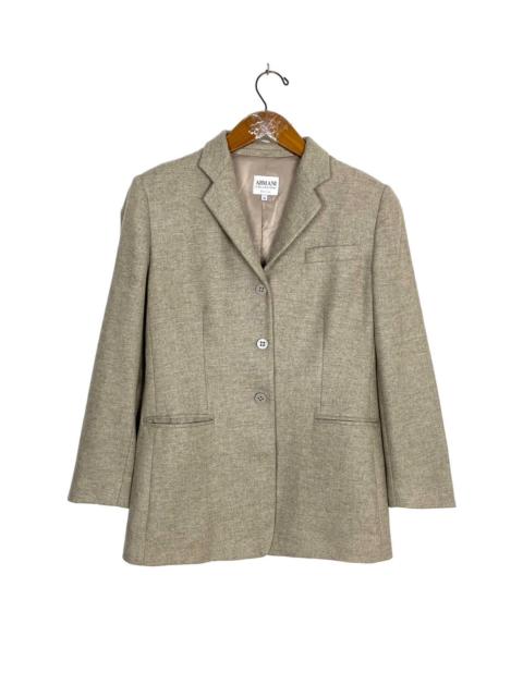 Other Designers Rare‼️ Armani Collezioni Wool Coat Blazer Made in Italy
