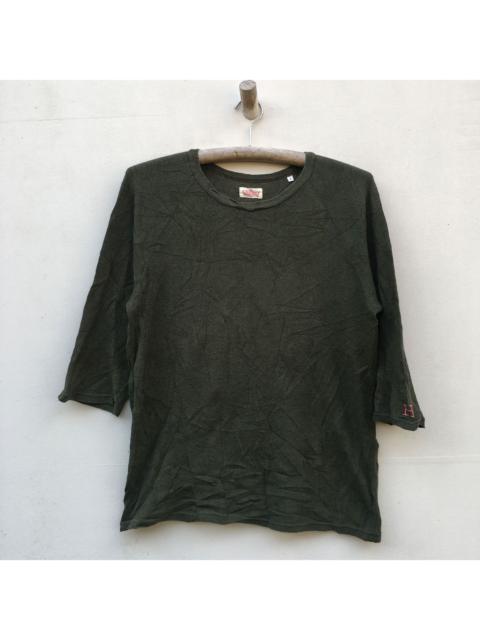 Other Designers Designer - HR Market Japan Quarter Sleeve Plain T Shirt
