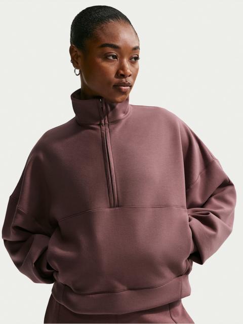 Nike Nike 24.7 ImpossiblySoft Women's Dri-FIT Oversized 1/2-Zip Top