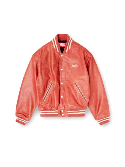 MACKAGE FRANCIS Down bomber jacket with shearling collar | REVERSIBLE