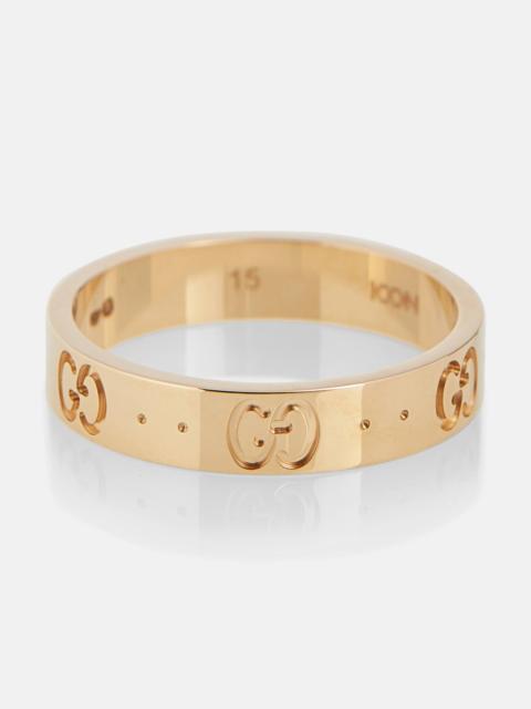 GUCCI Icon 18kt yellow gold ring