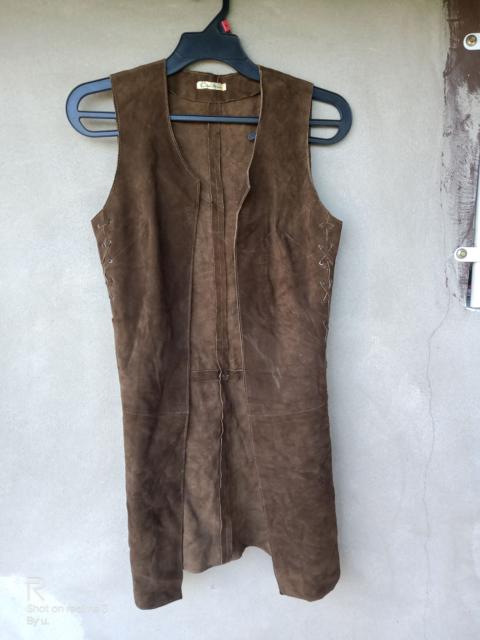 Other Designers Very Rare Hand Made Leather Jacket by Cuir 20 ans PARIS