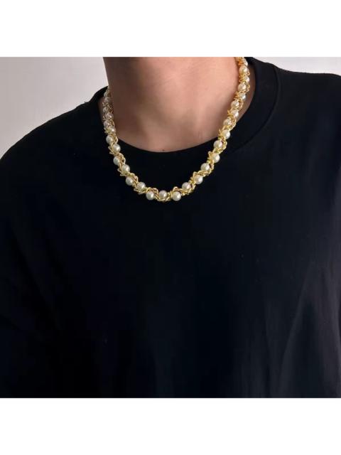 Other Designers Jewelry - Imitation Pearl Choker Necklace