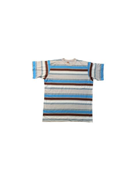 Other Designers Vintage - Rare Vintage Hang Ten Striped Suffer / Surf Tee