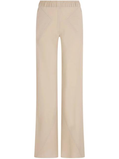 Giorgio Armani Women Pantalone Tripla Georgette Seta