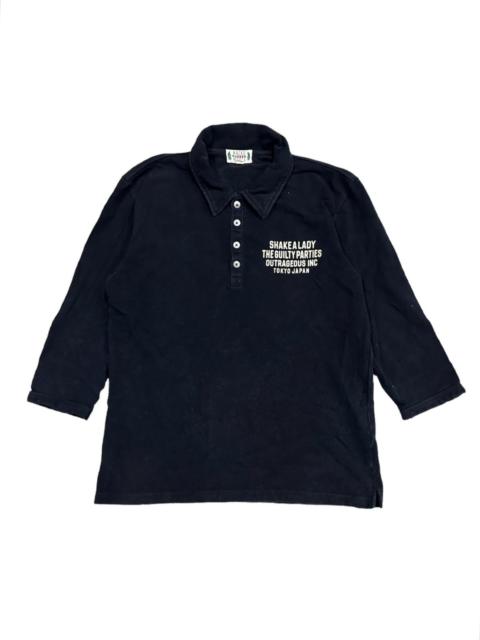 WACKO MARIA Wacko Maria Guilty Parties Shake A Lady Polo L/S