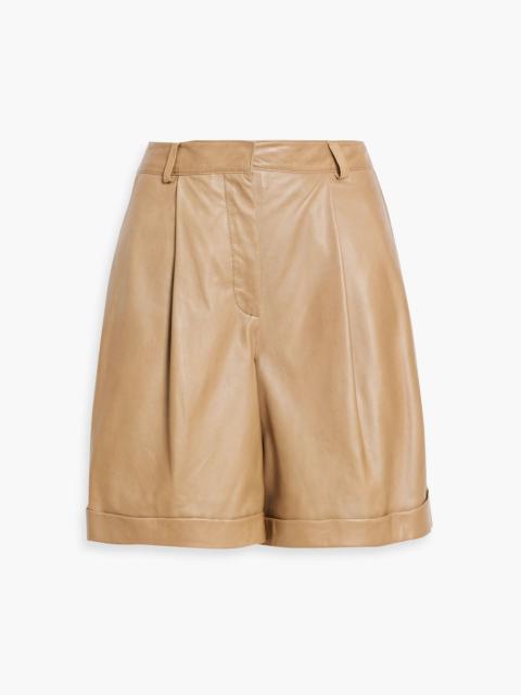 TWP Cisco Beach leather shorts