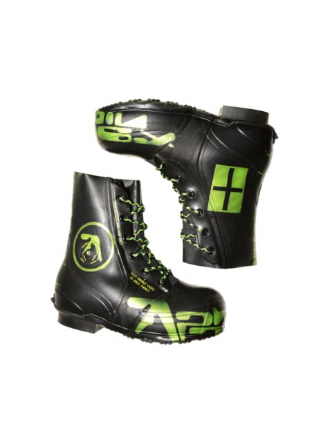 Vintage Aphex Twin Bunny Rave Boots by Digital Trenches