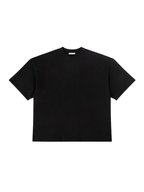 entire studios HEAVY BOXY TEE BLACK