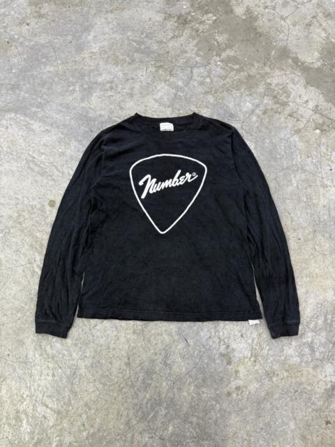 Other Designers 🔥$100 Shipped🔥Number (N)ine x Fender Longsleeve Boxy Tshirt