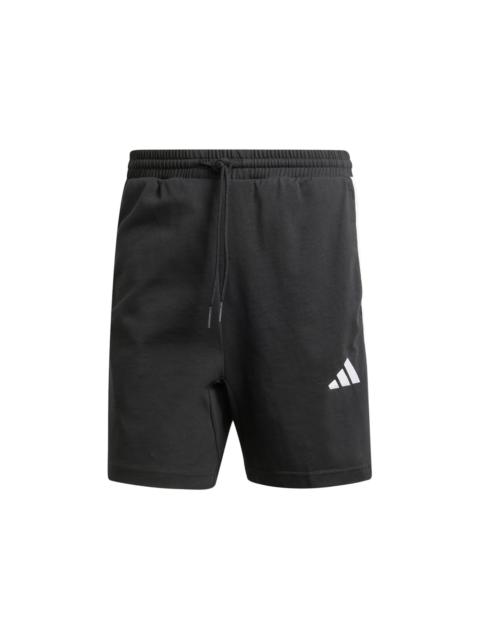 adidas adidas Essentials 3-Stripes Single Jersey Shorts 7-Inch Black White