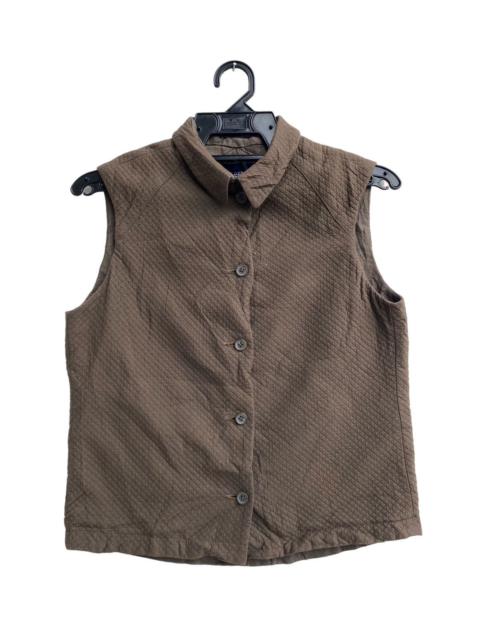 Burberry Luxury BURBERRY LONDON button up vest jacket